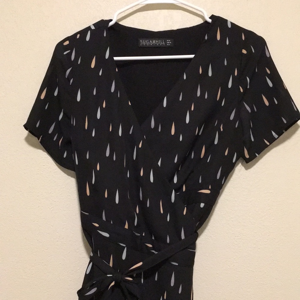 ModCloth Raindrop Wrap Dress